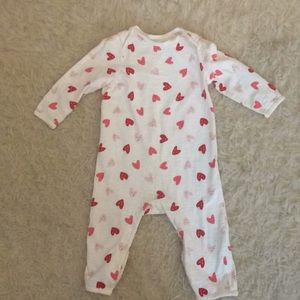 Old navy heart romper